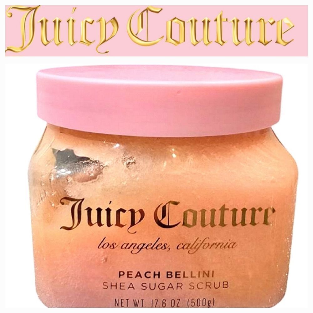 Juicy Couture Peach Bellini Shea Sugar Scrub
